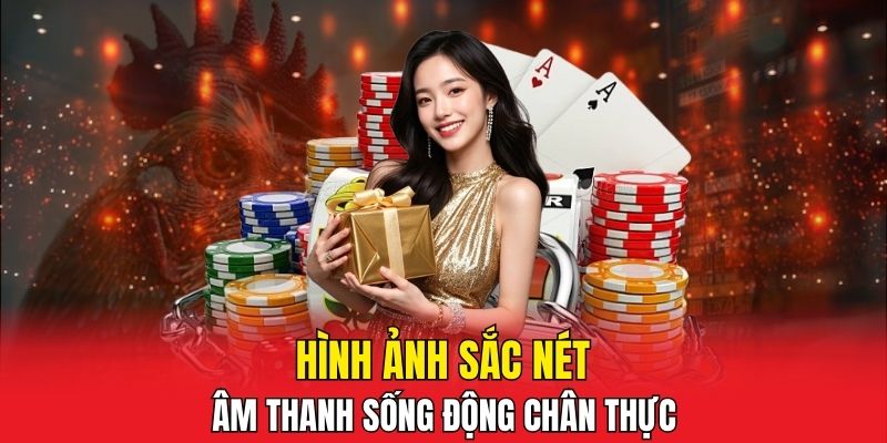 Hình ảnh sắc nét, âm thanh sống động chân thực